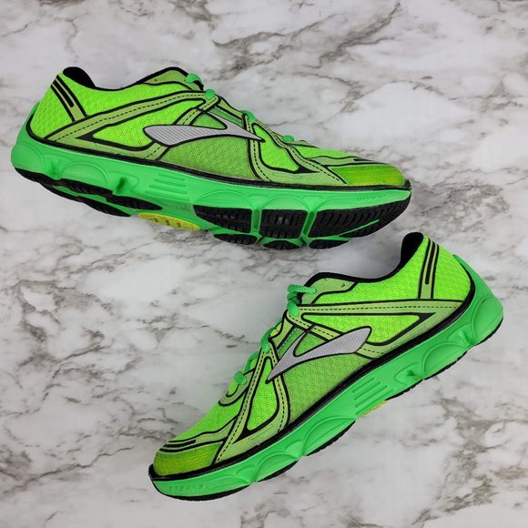 Brooks PureFlow Running Sneakers Green 7 - Picture 4 of 8